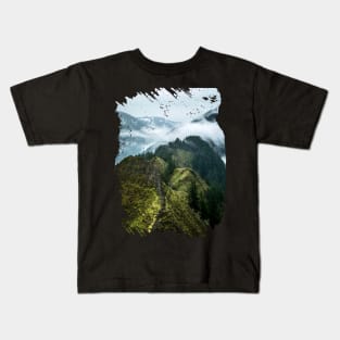 Mountain Range Kids T-Shirt